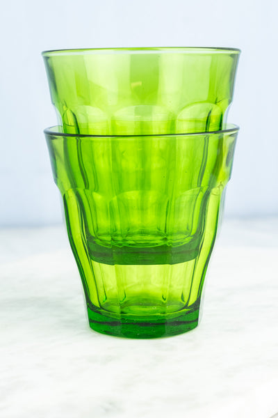 Duralex Green Glasses - Set of 2