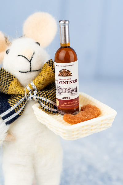 Sommelier Simon Mouse Ornament