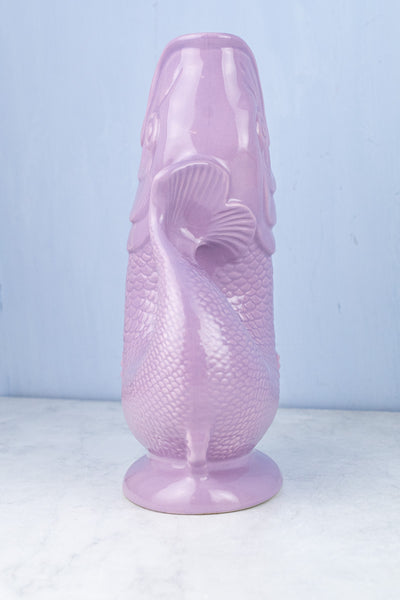 English Ceramic Fish Gluggle Jug