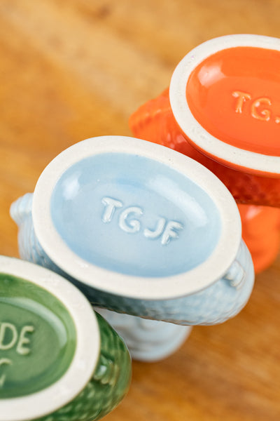 English Ceramic Fish Mini Gluggle Jug