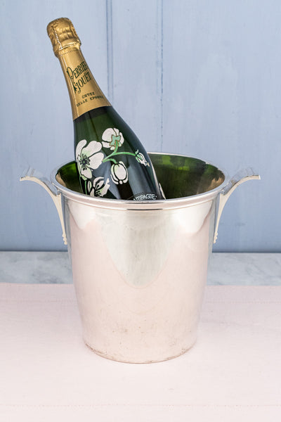 English Deco Silverplate Champagne Bucket