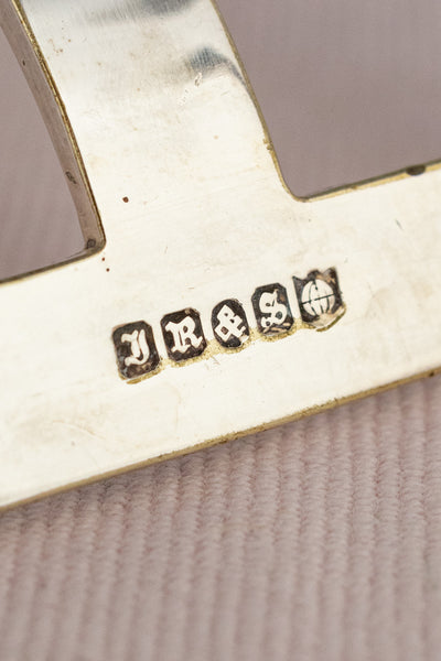 Antique English Silverplate Toast Rack