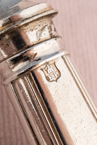 English Silverplate Fish Servers