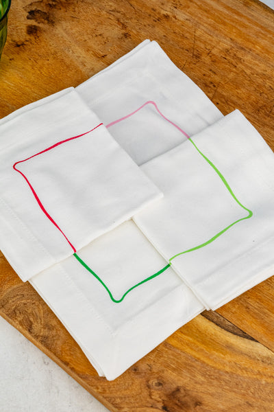 Sweet Celebrations Cocktail Napkins - Set of 4