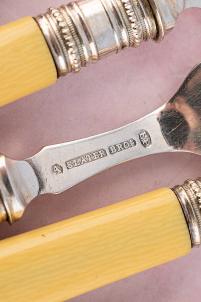 Victorian Fish Service for 6