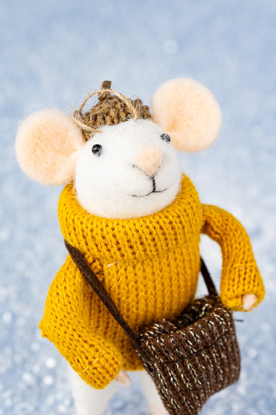 Foraging Frankie Mouse Ornament