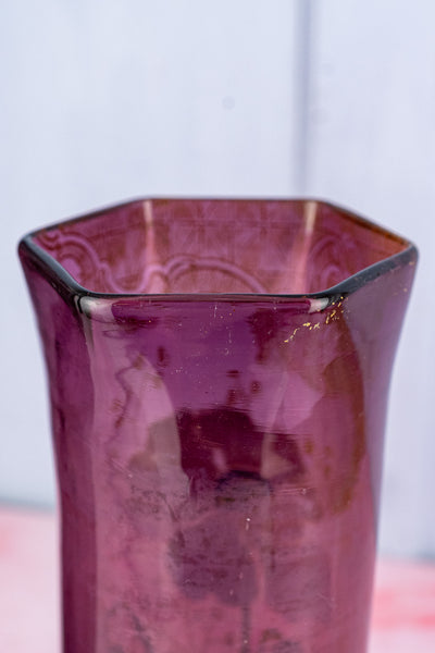 French Art Nouveau Poppy Vase Pair