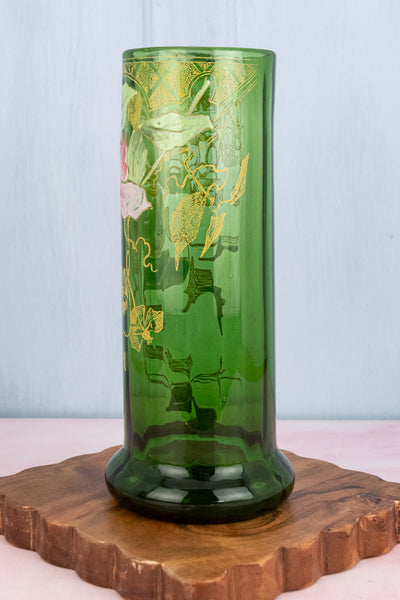 French Art Nouveau Lily Vase Pair