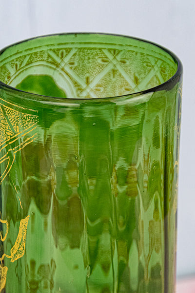 French Art Nouveau Lily Vase Pair