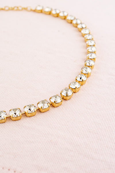 French Crystal Necklace
