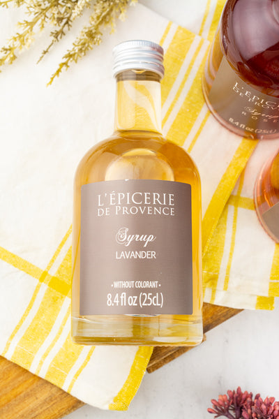 French Lavender, Rose and Violet Syrups
