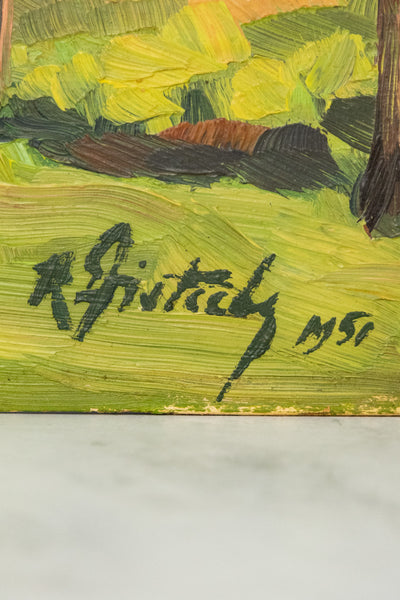 Vintage French Painting