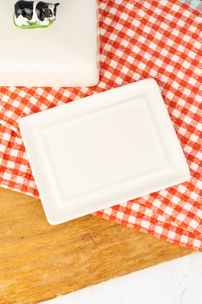Friesian Cow European Butter Dish