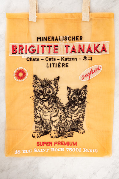 Chats Joueuse Organza Bag