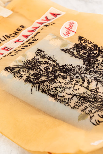 Chats Joueuse Organza Bag