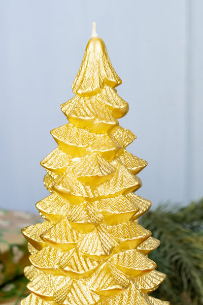 Gold Tree Candle