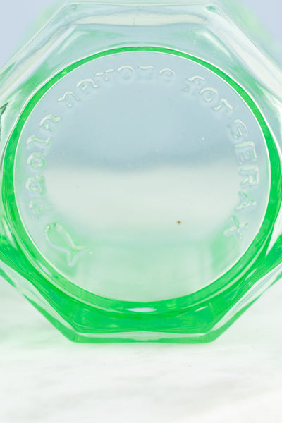 Green Glasses - Set of Two
