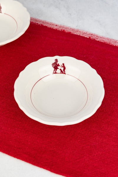 Vintage Howard Johnson's Restaurant Scalloped China