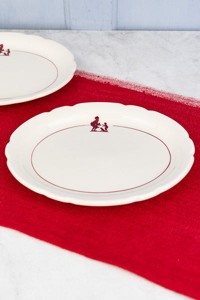 Vintage Howard Johnson's Restaurant Scalloped China