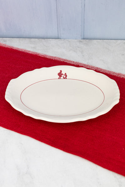Vintage Howard Johnson's Restaurant Scalloped China