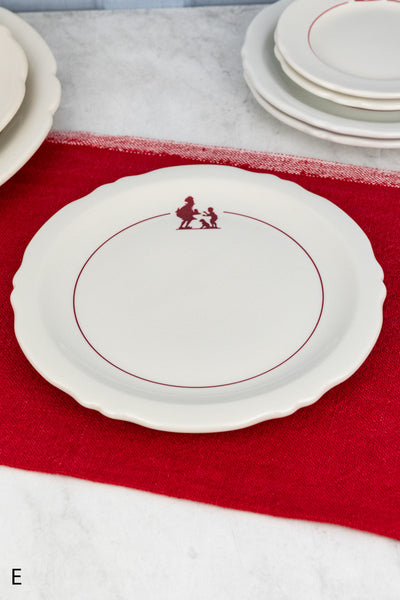 Vintage Howard Johnson's Round Scalloped Plate - Prices Vary