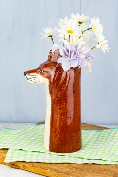 Woodland Fox Flower Vase