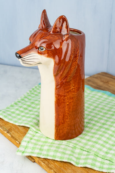 Woodland Fox Flower Vase