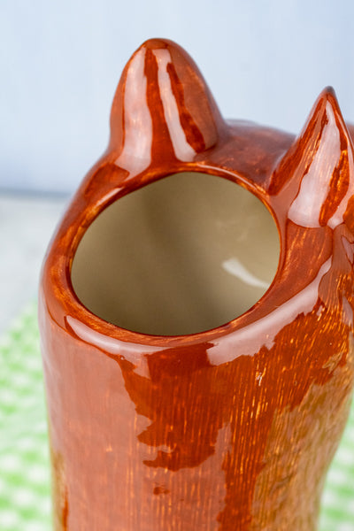Woodland Fox Flower Vase