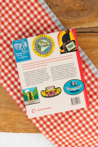Hotel Retro: Vintage Luggage Labels Sticker Book