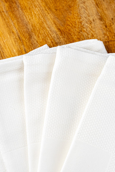 Huck Border Hotel Napkins - Set of 6