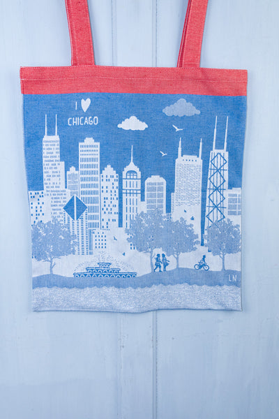 I Love Chicago Moutet Tote