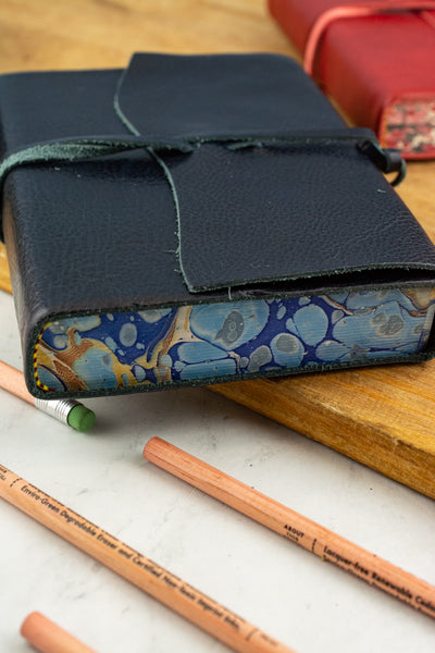 Italian Roma Lussa Leather Journal