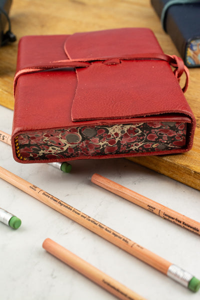 Italian Roma Lussa Leather Journal