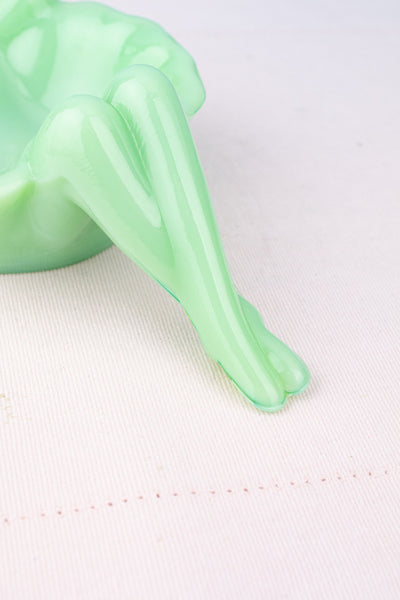 Jadeite Bathing Beauty Dish