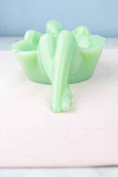 Jadeite Bathing Beauty Dish