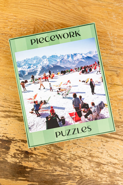 Verbier Vacation Piecework Puzzle