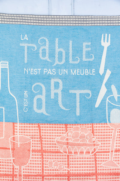 La Table Est Un Art Moutet Tea Towel