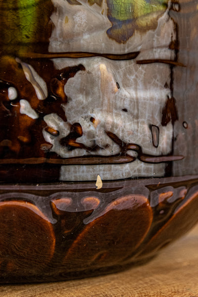 Antique McCoy Majolica Cachepot