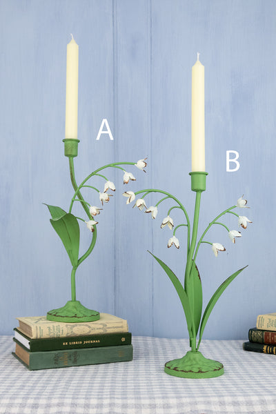 Lily of the Valley Taper Holder