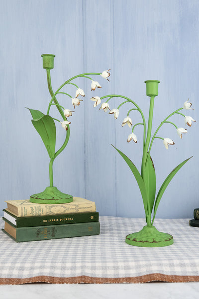 Lily of the Valley Taper Holder