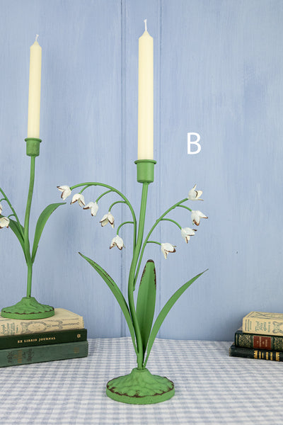 Lily of the Valley Taper Holder