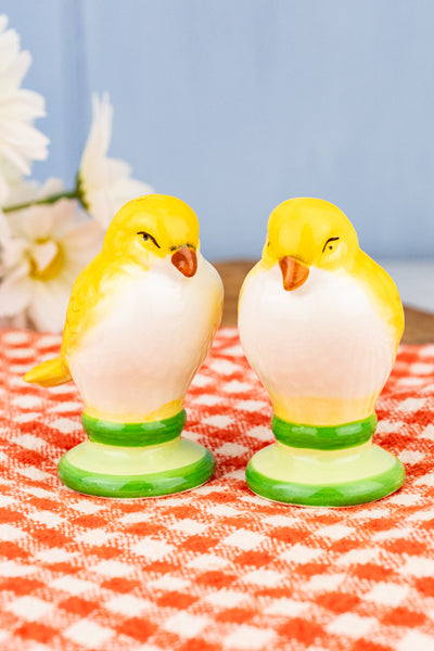 Lovebird Salt & Pepper Set