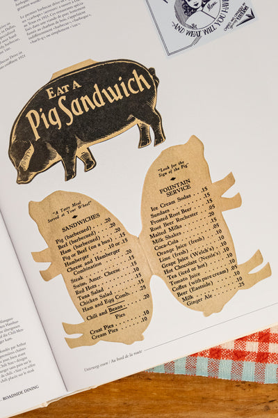 Menu Design in America Book