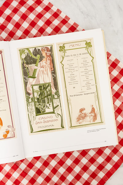 Menu Design in Europe Book
