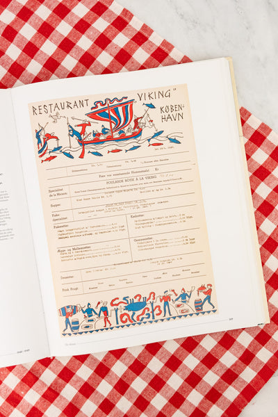 Menu Design in Europe Book