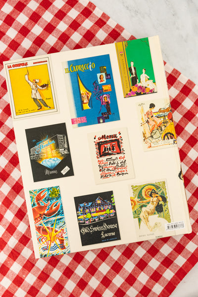 Menu Design in Europe Book
