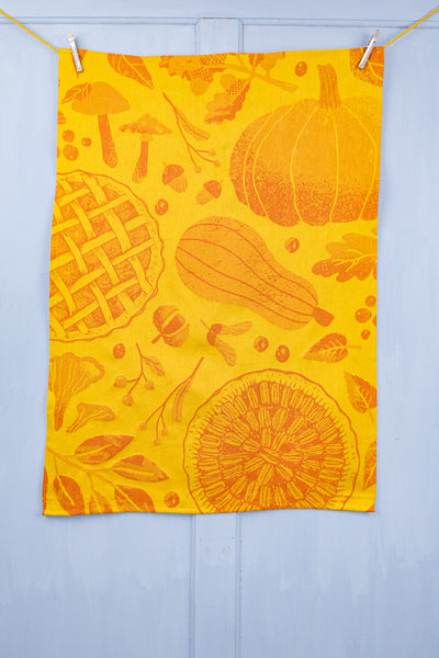 Moutet Autumnal Bounty Tea Towel