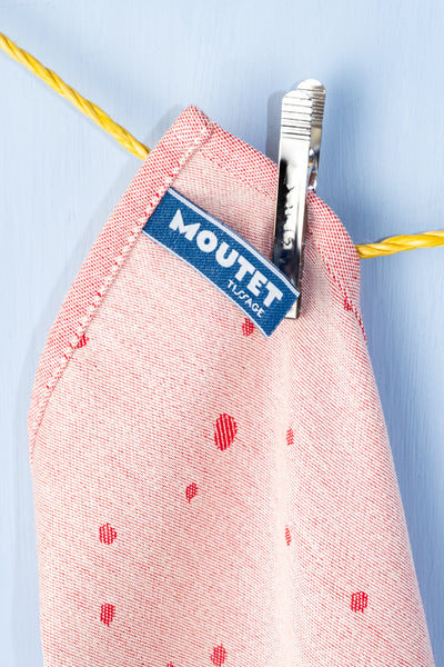 Moutet Santa's Workshop Tea Towel