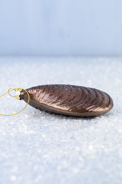 Mussel Glass Ornament
