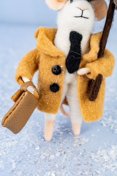 Papa Pluie Mouse Ornament